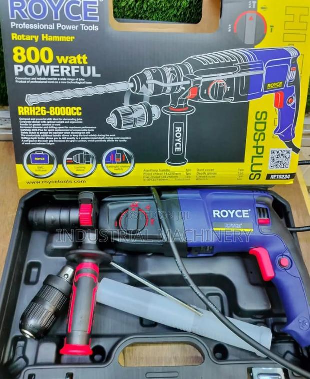 Rotary Hammer Drill 800watts Royce - main view