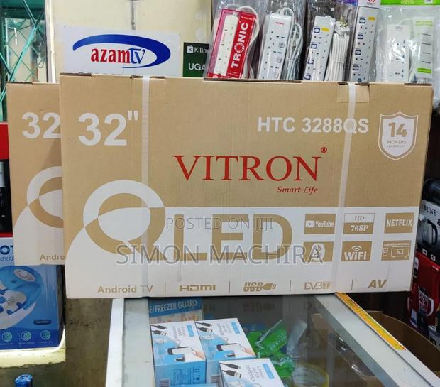 Vitron 32" Qled Smart Android Frameless With Bluetooth - main view
