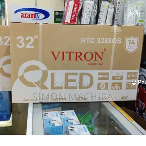Vitron 32" Qled Smart Android Frameless With Bluetooth