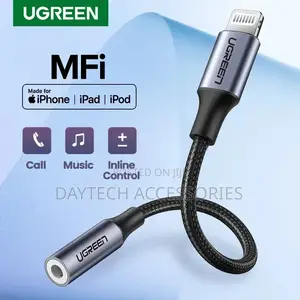 Ugreen 30759 Lightning to 3.5mm Audio Adapter White.