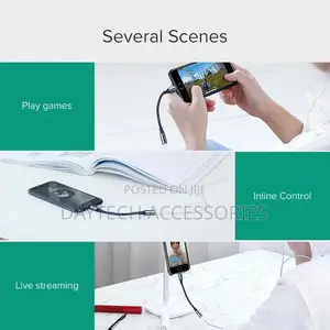 Ugreen 30759 Lightning to 3.5mm Audio Adapter White.