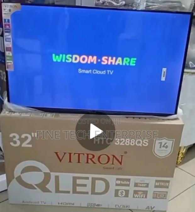 Vitron 32" Qled Smart Android Frameless With Bluetooth - thumbnail 2