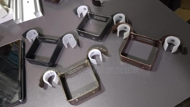 Ceiling Rod Brackets Available in Different Colors - main view