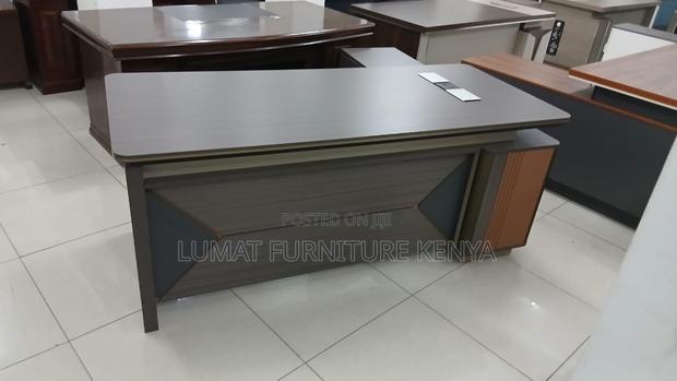 Gray 1.8m Advance Office Desk - main view
