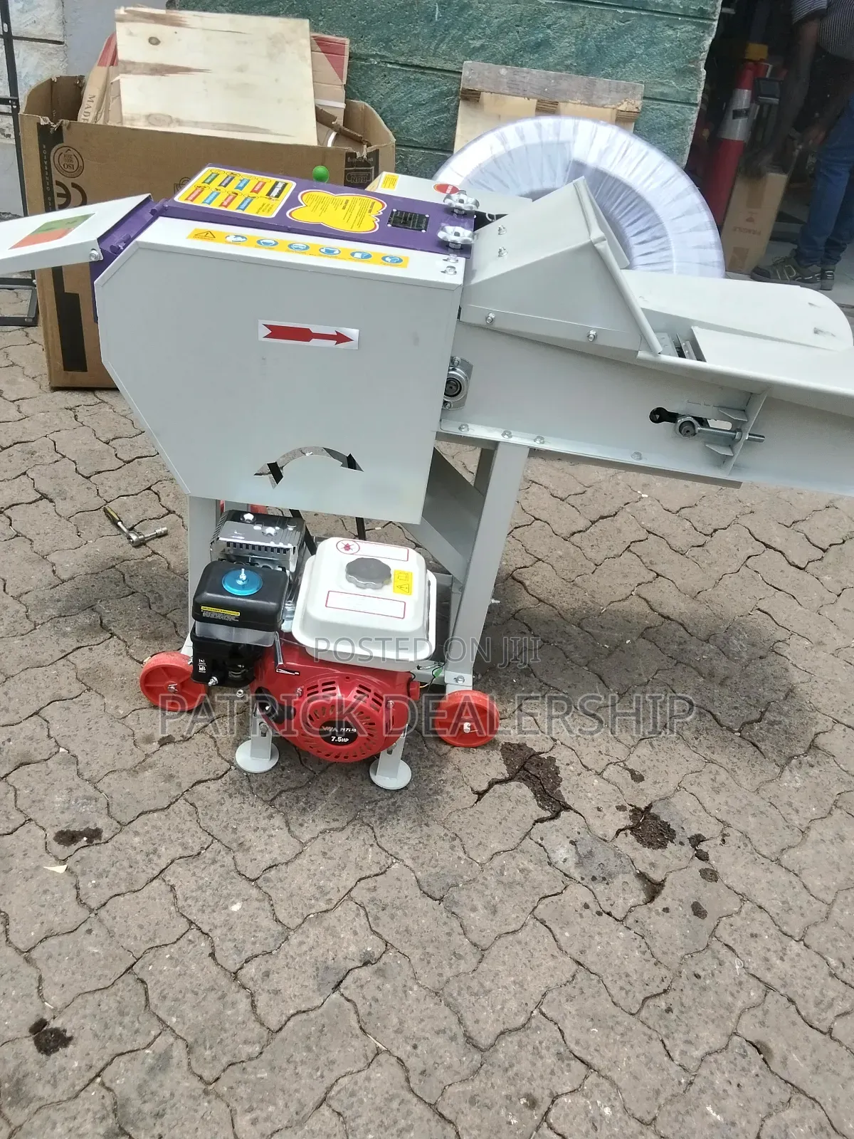 Electric Driven High Speed Chaff Cutter