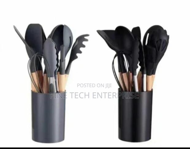 12 PCS Silicone Spoon Set