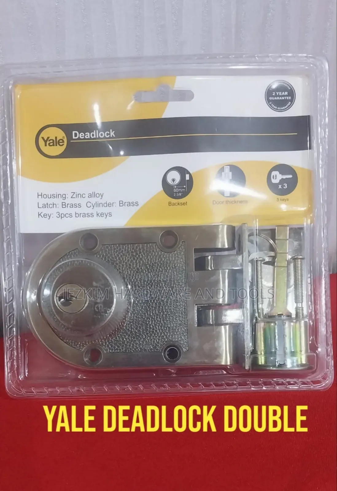 Yale Deadlock Double Key