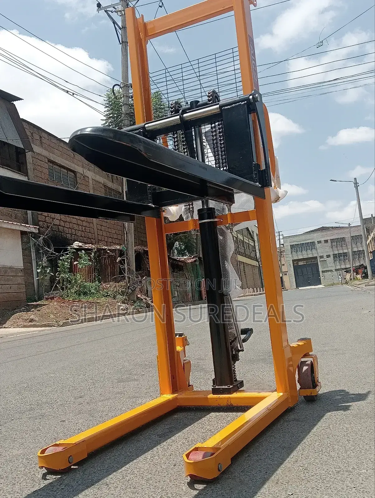 Hydraulic Stacker 3mtrs Lift Height/1500kgs