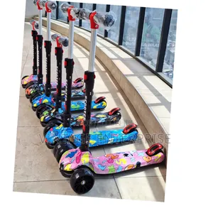 Kids Scooter for Age 3-12 Toddler Scooter With 4 Adjustable Heights
