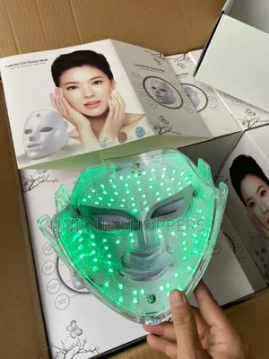 Wireless 7 Colors Light Led Facial Mask Red Light Therapy Photon Face