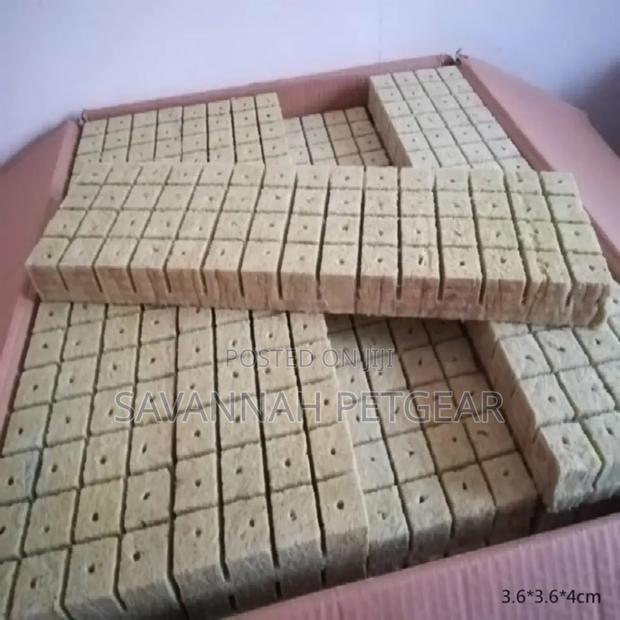 Hydroponic Rock Mineral Wool Cubes Growing Medium - 100 Cubes