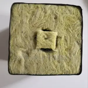 Hydroponic Rock Mineral Wool Cubes Growing Medium - 100 Cubes