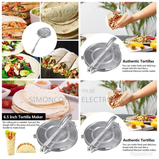 Heavy Duty Aluminum Tortilla Press/Chapati Press