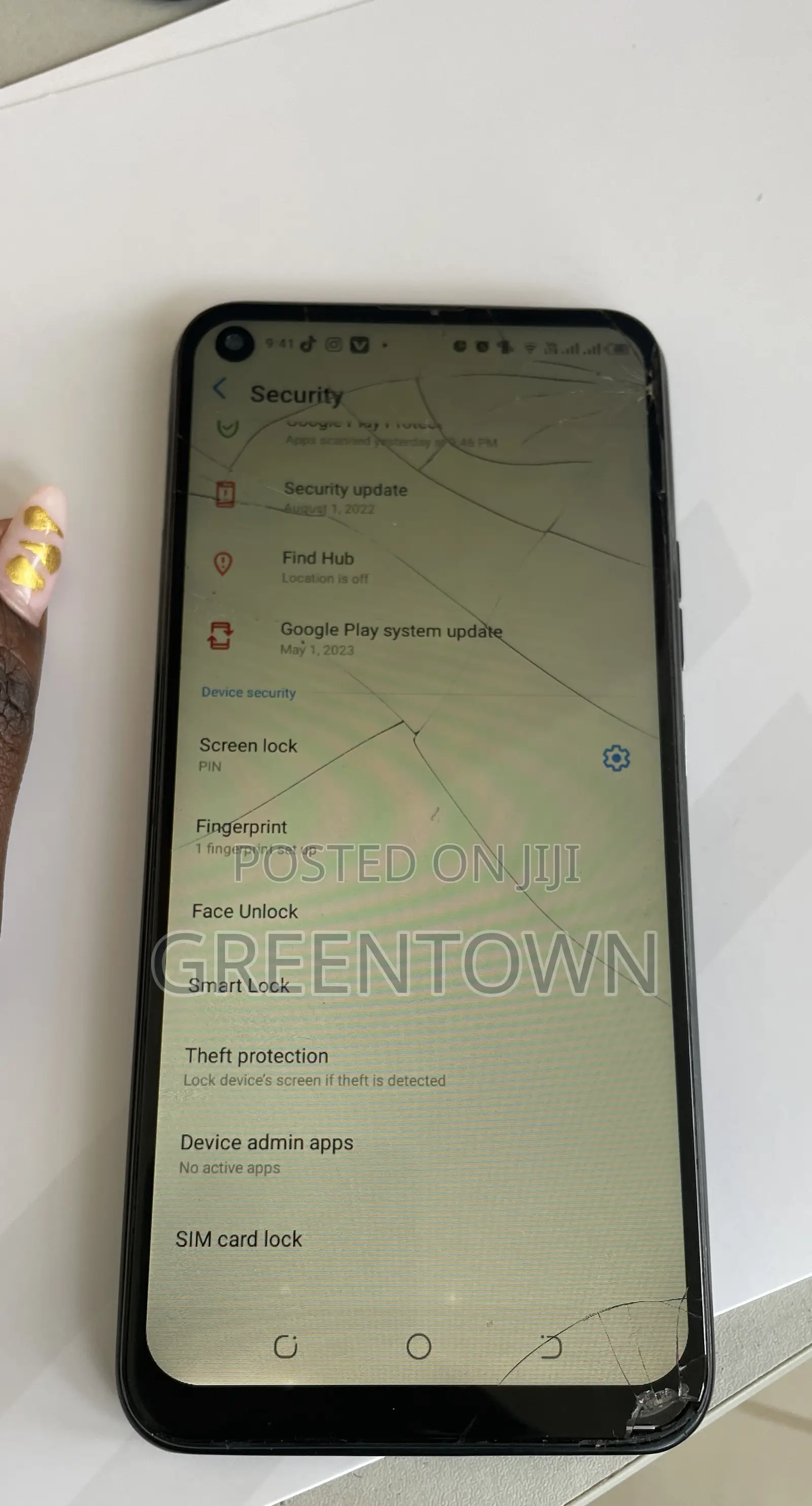 Tecno Camon 16S 128 GB Green