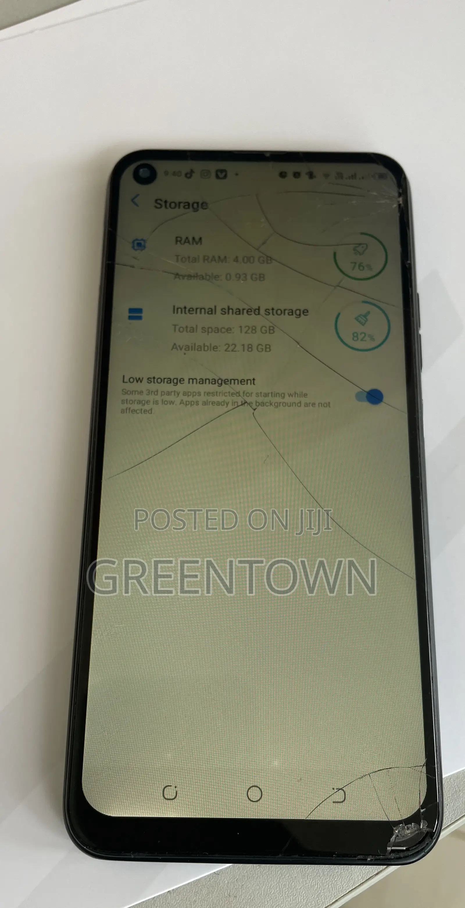 Tecno Camon 16S 128 GB Green