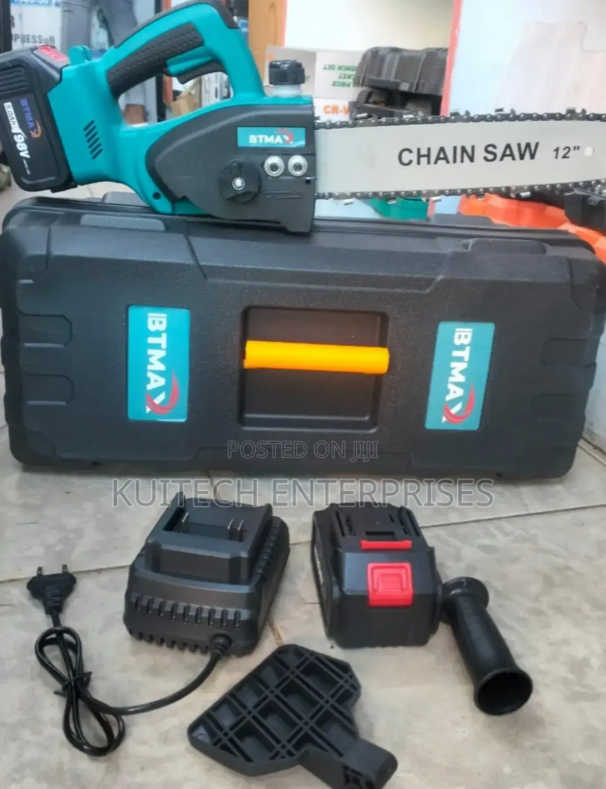 Btmax Cordless Chain Saw/ Electric Power Saw Rechargeable