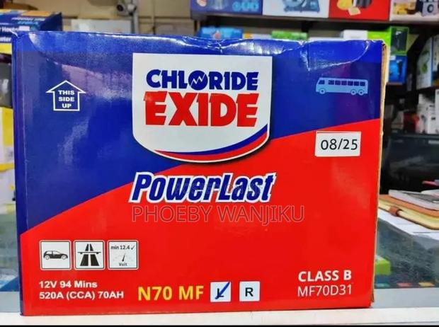 N70mf Chloride Exide Heavy Duty