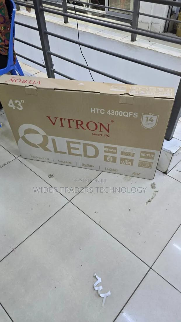 Vitron 43” (2025 Model) Smart Android Frameless Full Hd Tv - main view