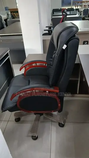 Leather Recliner High Back Office Seat