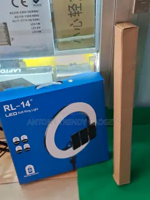 Rl-14 Led 14" Ring Light With Stand, Remote & Phone Holder
