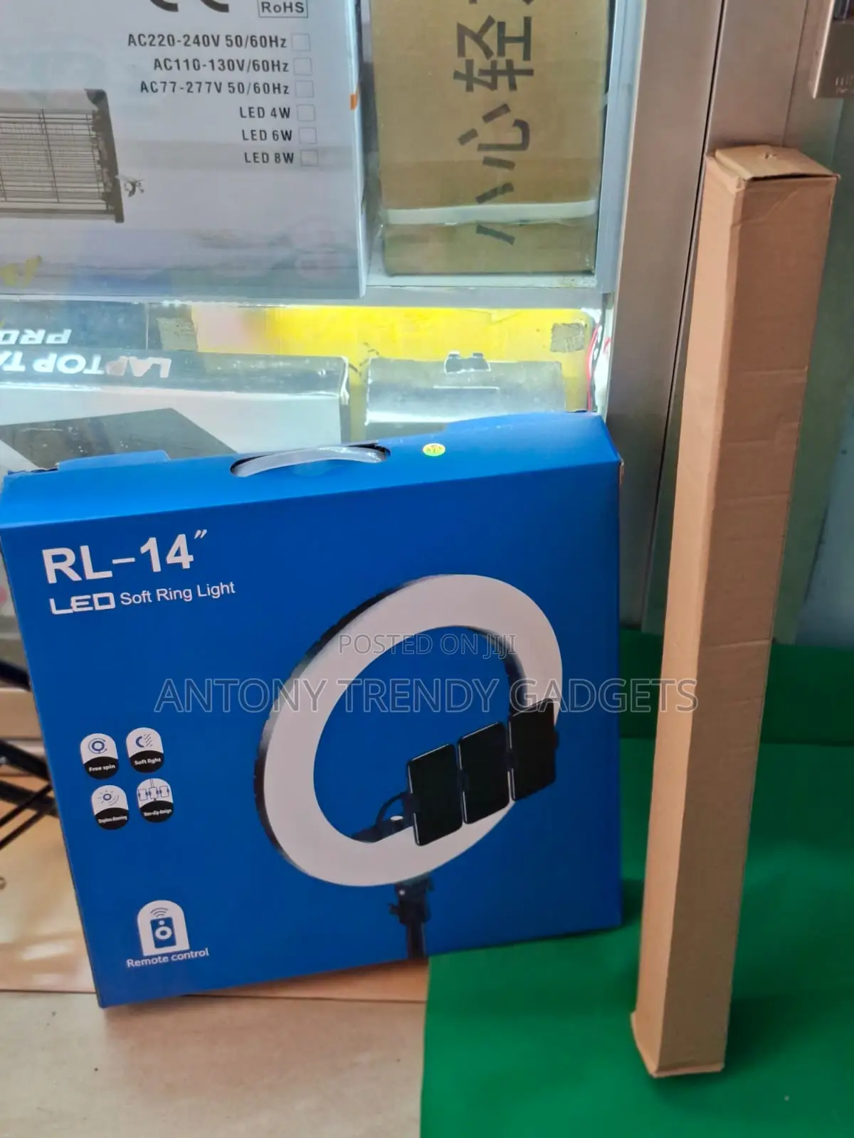 Original Rl-14 14-inch Led Ring Light For Makeup & Youtube