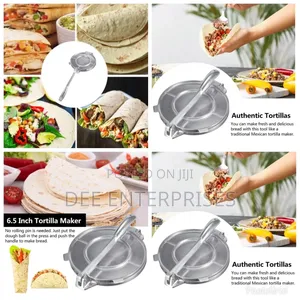 6.5 Inches Diameter Tortilla Maker/Chapati Press