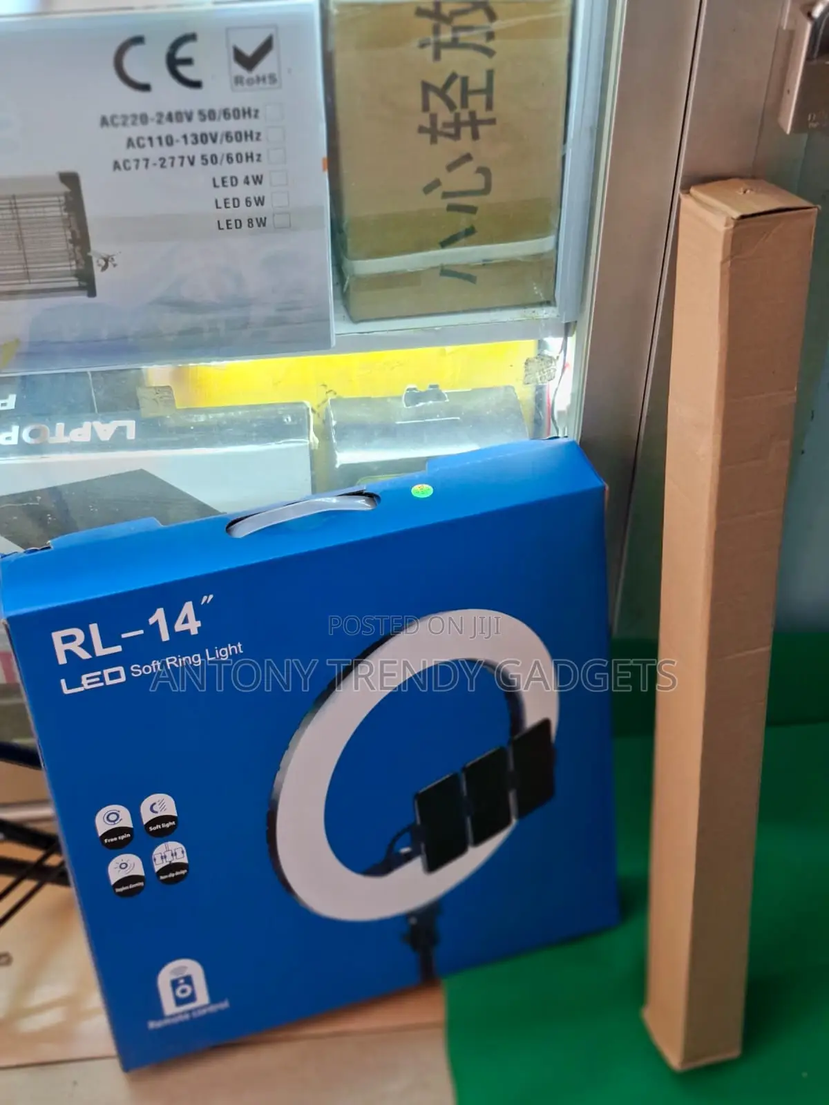 Rl14 Led Studio Ring Light For Portraits, Makeup & Live Videos