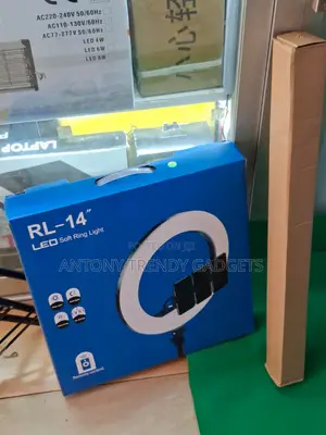 Rl14 Led Studio Ring Light For Portraits, Makeup & Live Videos