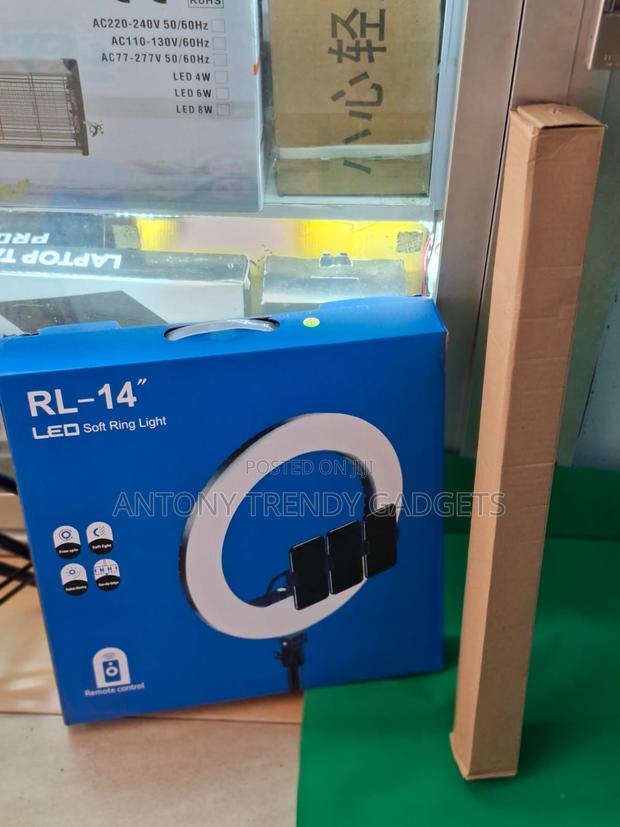 Rl-14 Led Soft Ring Light With Stand