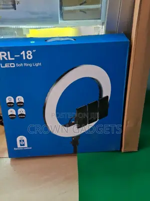 Rl18 Dimmable 18-Inch Led Ring Light for Makeup Youtube