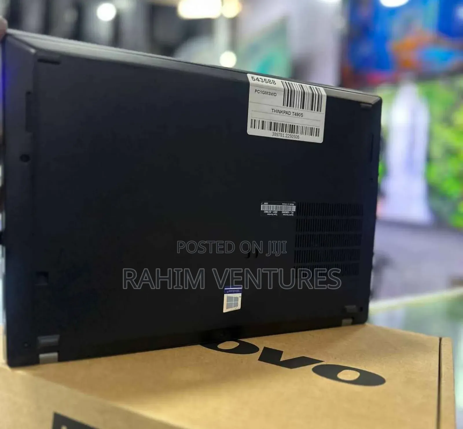 Laptop Lenovo ThinkPad T490s 8GB Intel Core i7 SSD 256GB