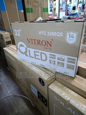Vitron 32inch Qled Smart Android Frameless Tv