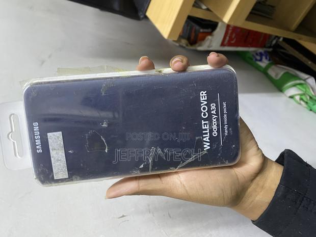 Indiacase Stand View Samsung Galaxy A30 Mirror Flip Cover