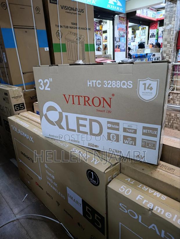 Vitron Smart Qled 32" Tv New Model 2025 - thumbnail 2