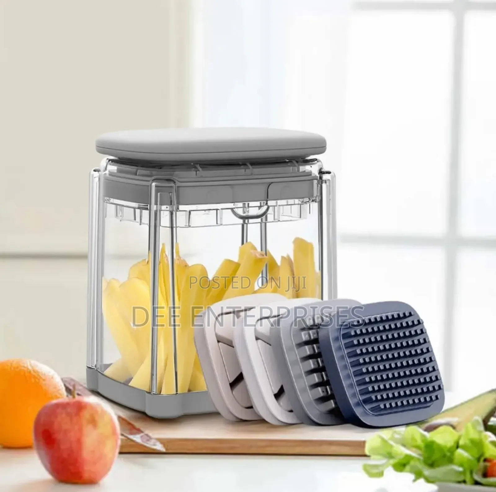 Press-Type French Fries Cutter,Onion Dicer, Carrot Cutter