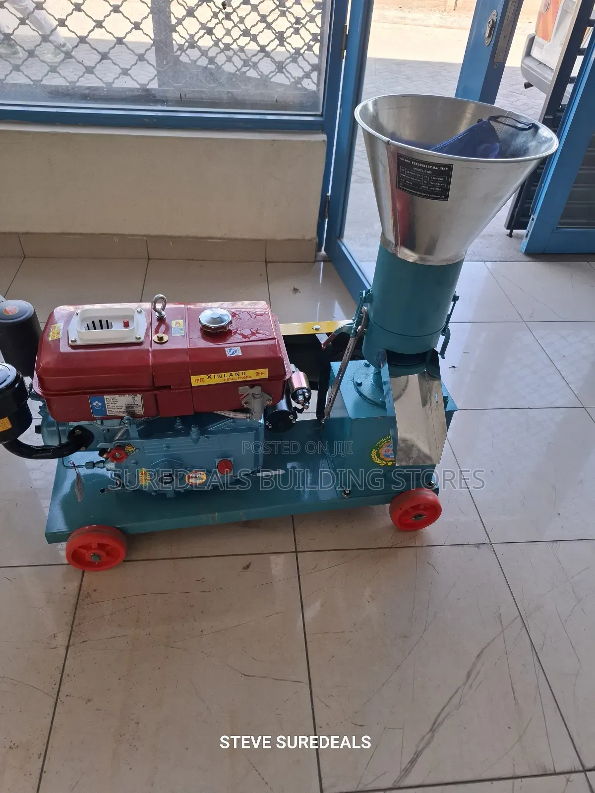 Engine Driven Pelletizer Machine
