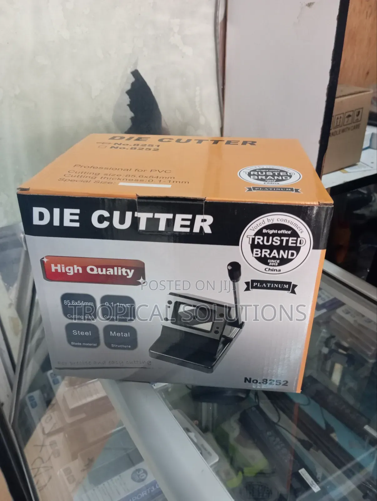 Die Cutter Bright Office Paper Card
