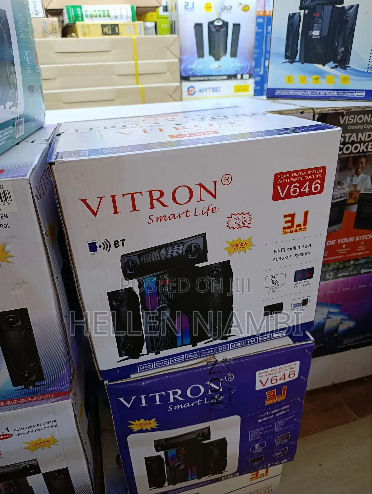 Vitron V646 3.1ch Subwoofer Hifi System 10000watts