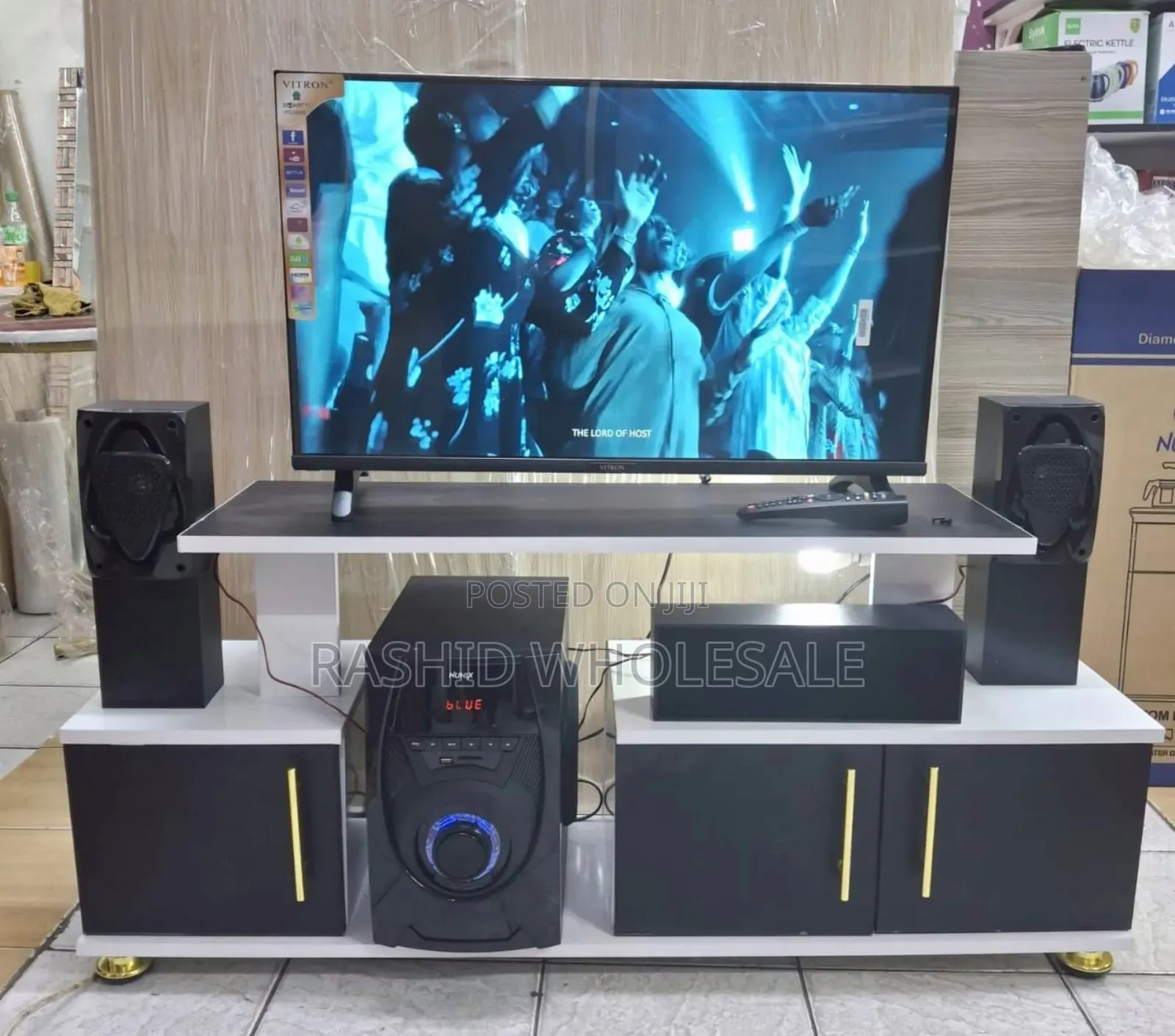 Tv Stand With Led Lights Instabul 1