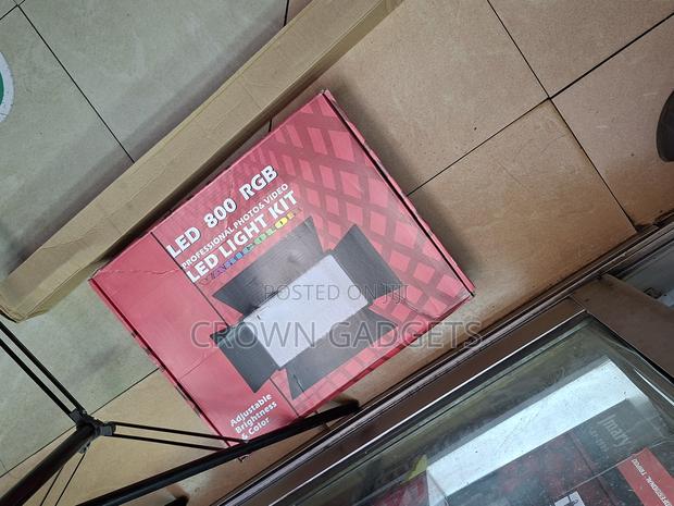 U800 RGB Led Professsional Light With 2.1 Stand - main view