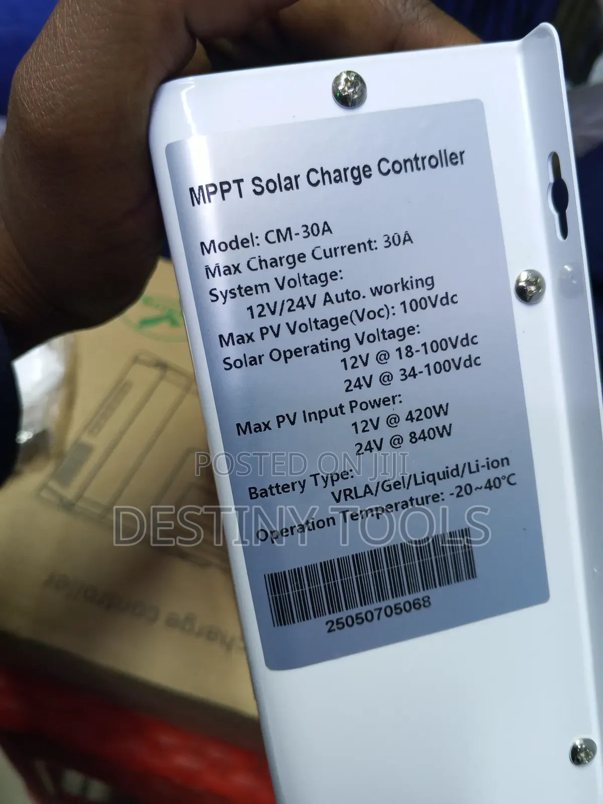 Solar Charge Controller/Snadi MPPT 30ah Solar Chalrge Controller