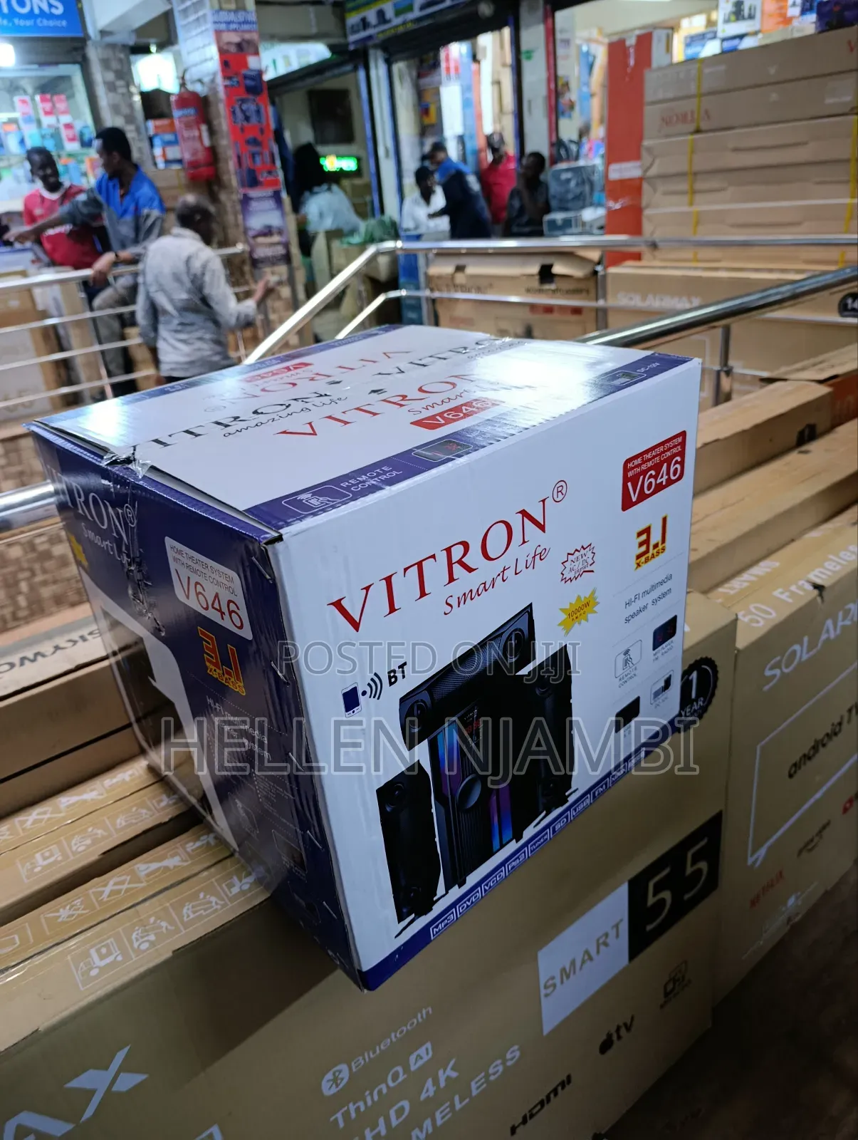 V646 Vitron 10000w 3.1ch Home Theater System With Remote Control