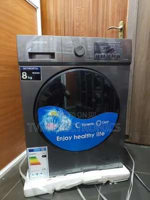 Skyworth Washing Machine Front Load 8 Kg Wash and Spin