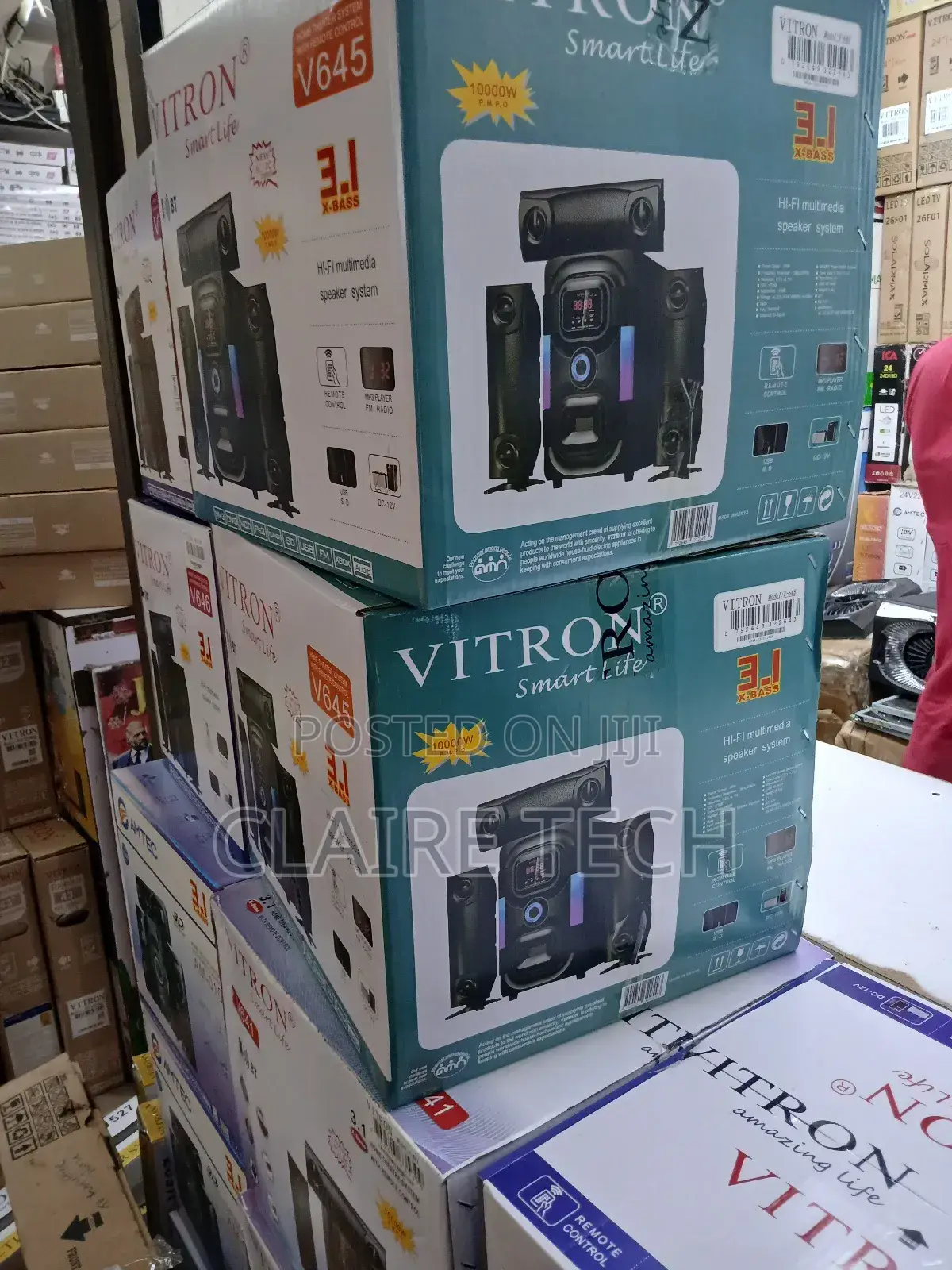 Vitron V645 Super Bass Hometheatre Subwoofer