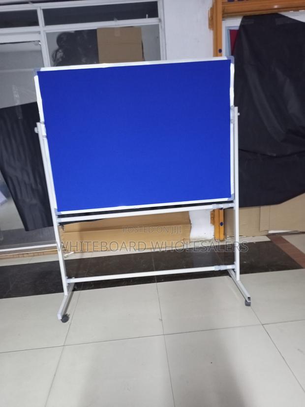 Moovable Free Standing Notice Board 1.2m X 0.9m - main view