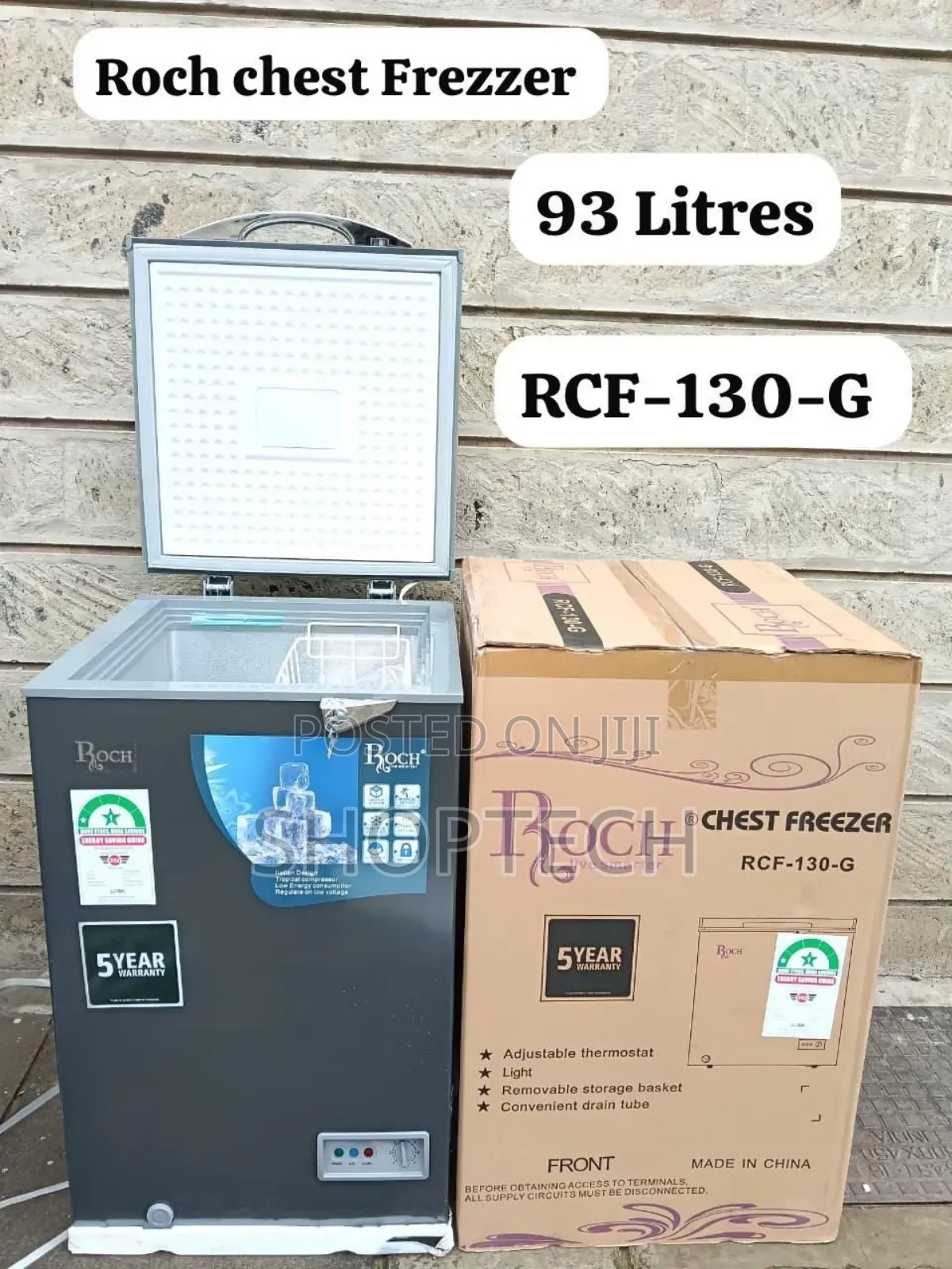 Roch Rcf-130-g Chest Freezer