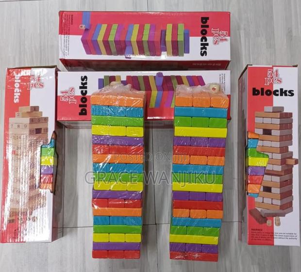 Coloured Jenga