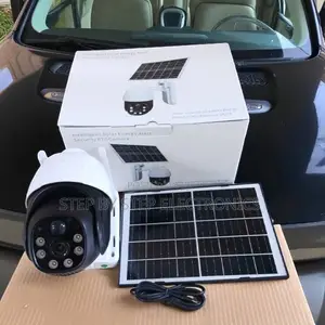 4g Solar Powered PTZ Camera 3mp Full Hd Night Vision Security System