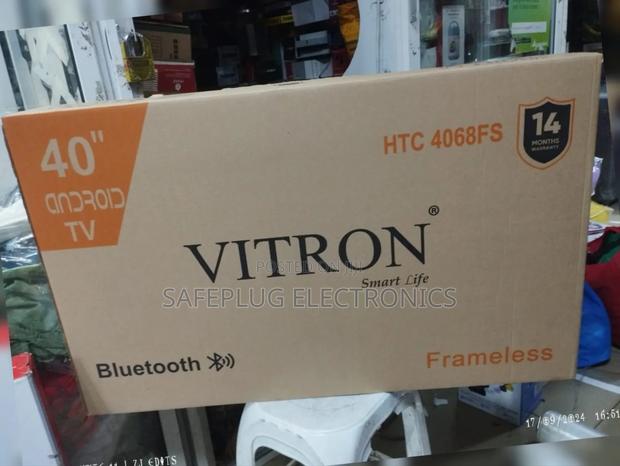 Vitron 40 Inches Smart Frameless Tv With Bluetooth - main view