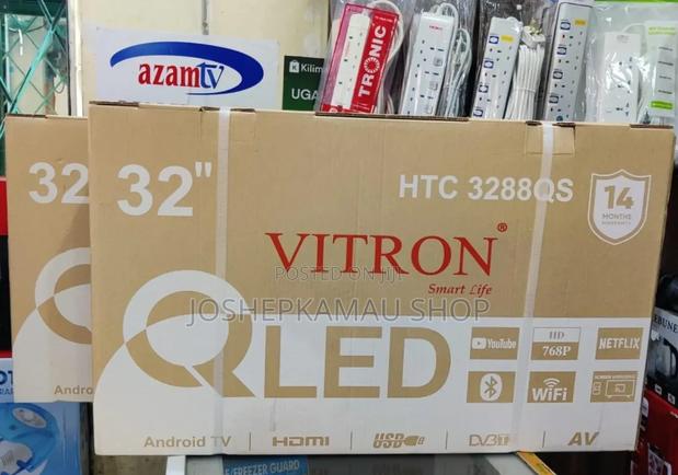 *Vitron 32" Qled Smart Android Frameless With Bluetooth - thumbnail 3